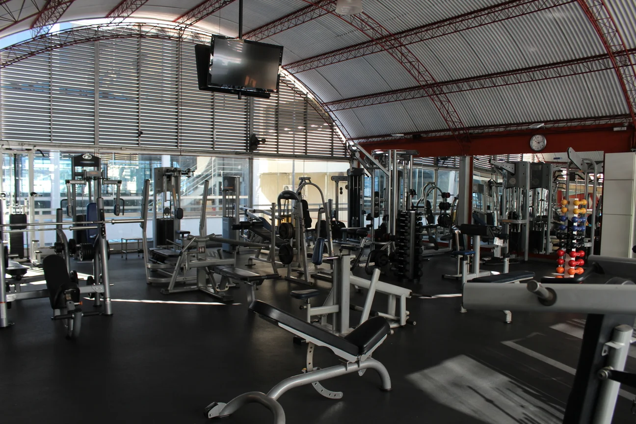 Área de musculação da Academia Mergulho